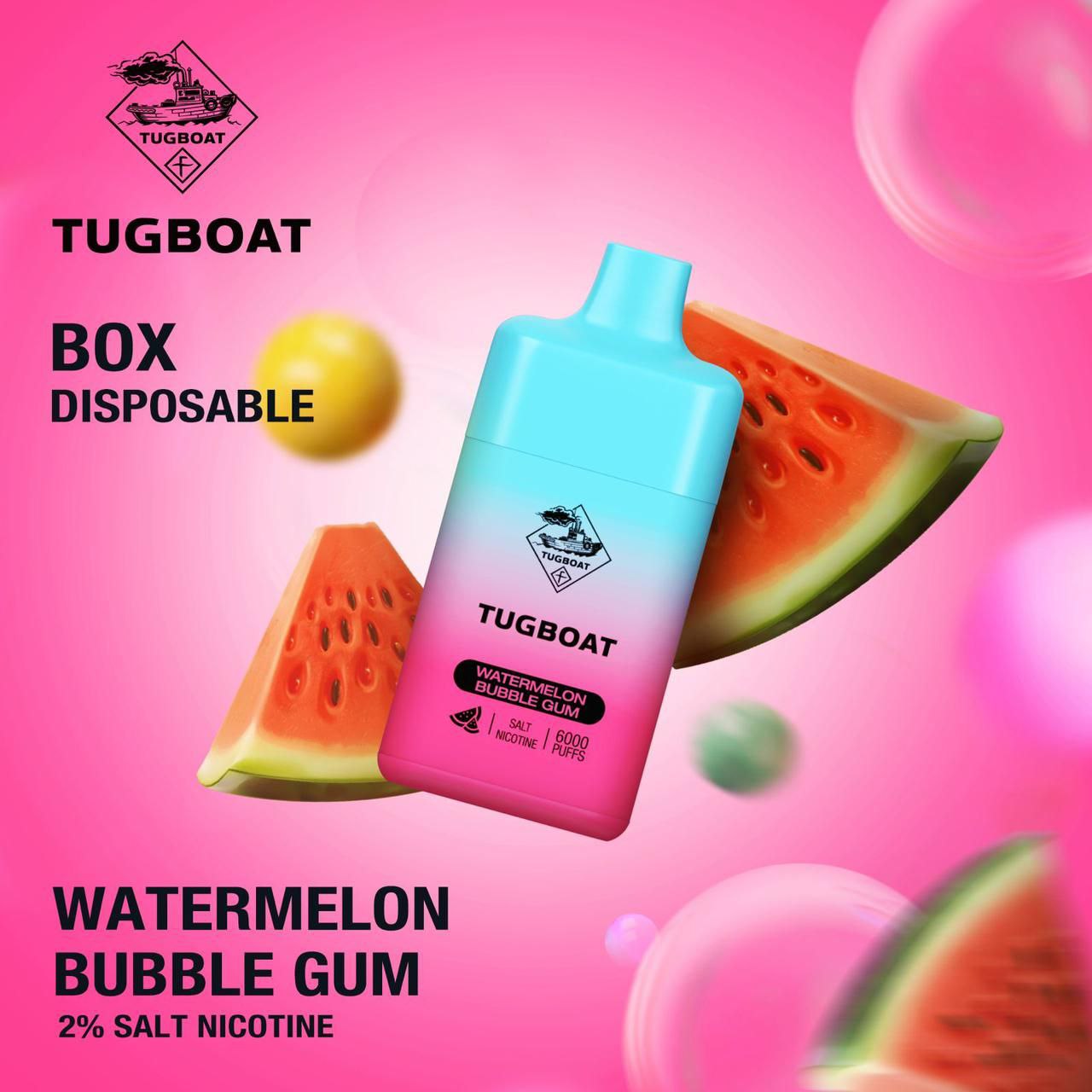 Tugboat Box Disposable 6000-Puffs