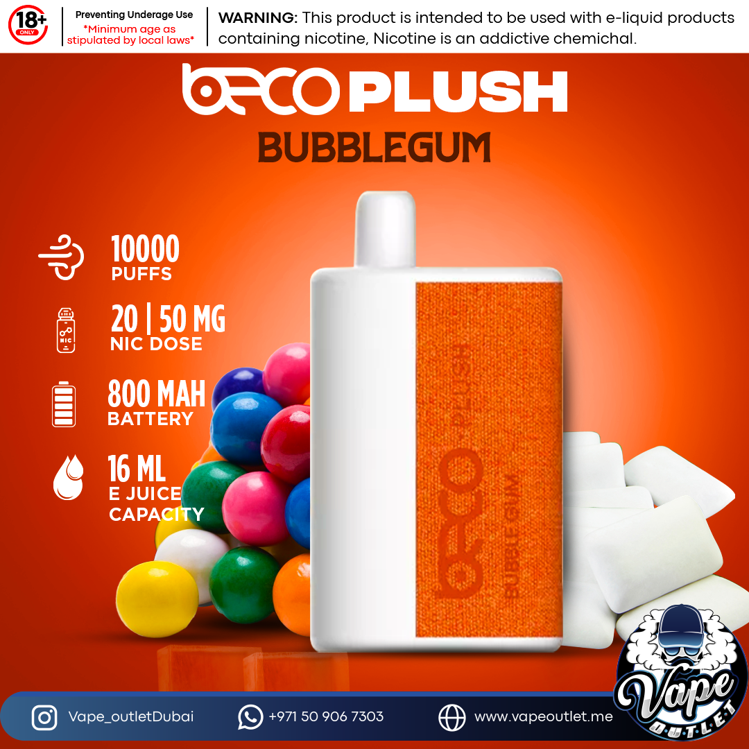 Beco Plush Disposable 10,000 Puffs