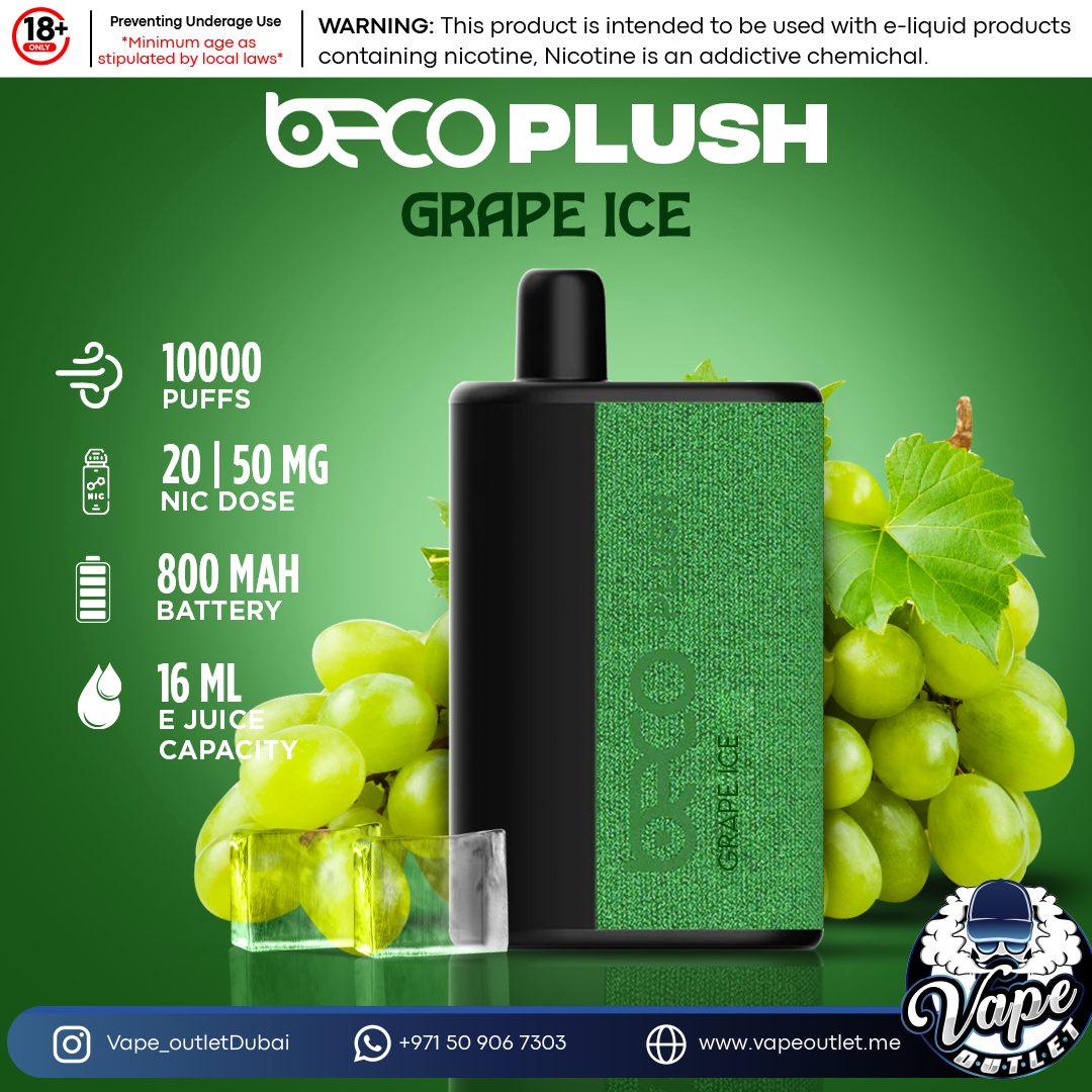 Beco Plush Disposable 10,000 Puffs