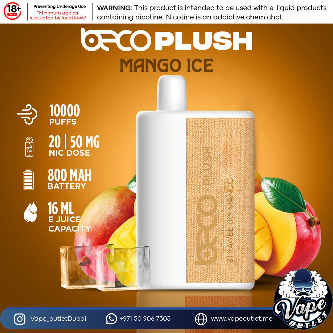 Beco Plush Disposable 10,000 Puffs