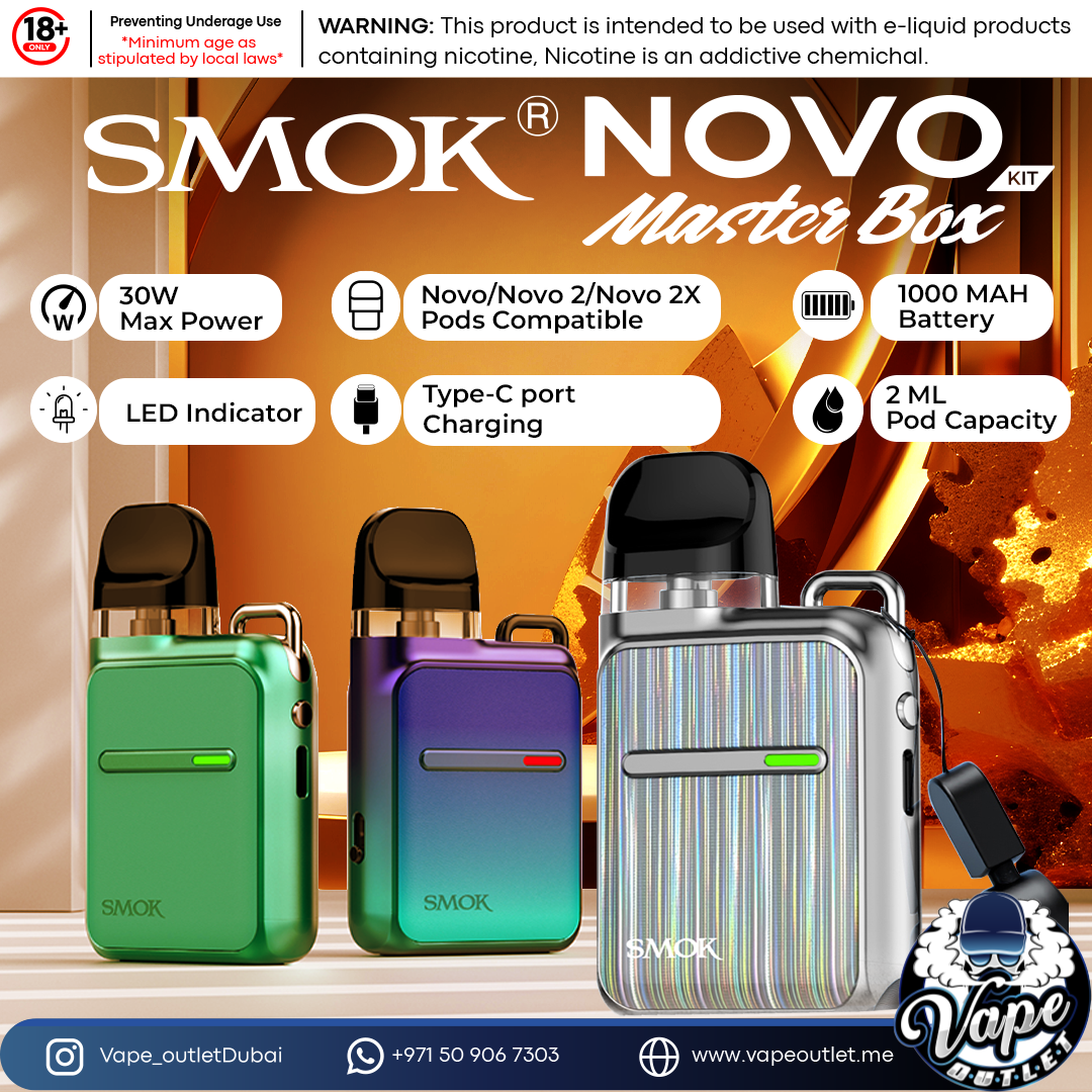 SMOK NOVO Master Box Pod System  Vape outlet uae
