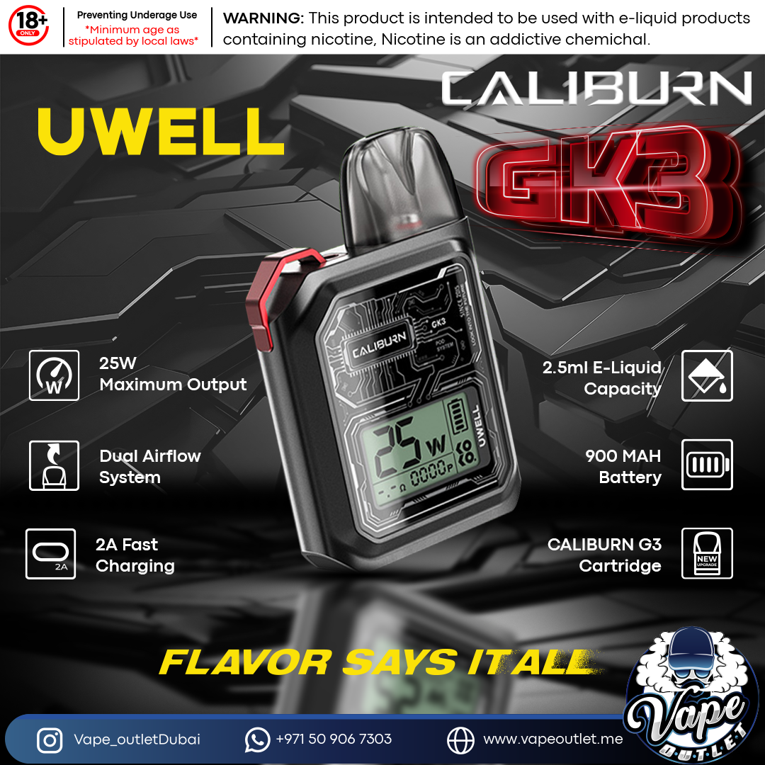 Uwell Caliburn GK3 Pod Kit