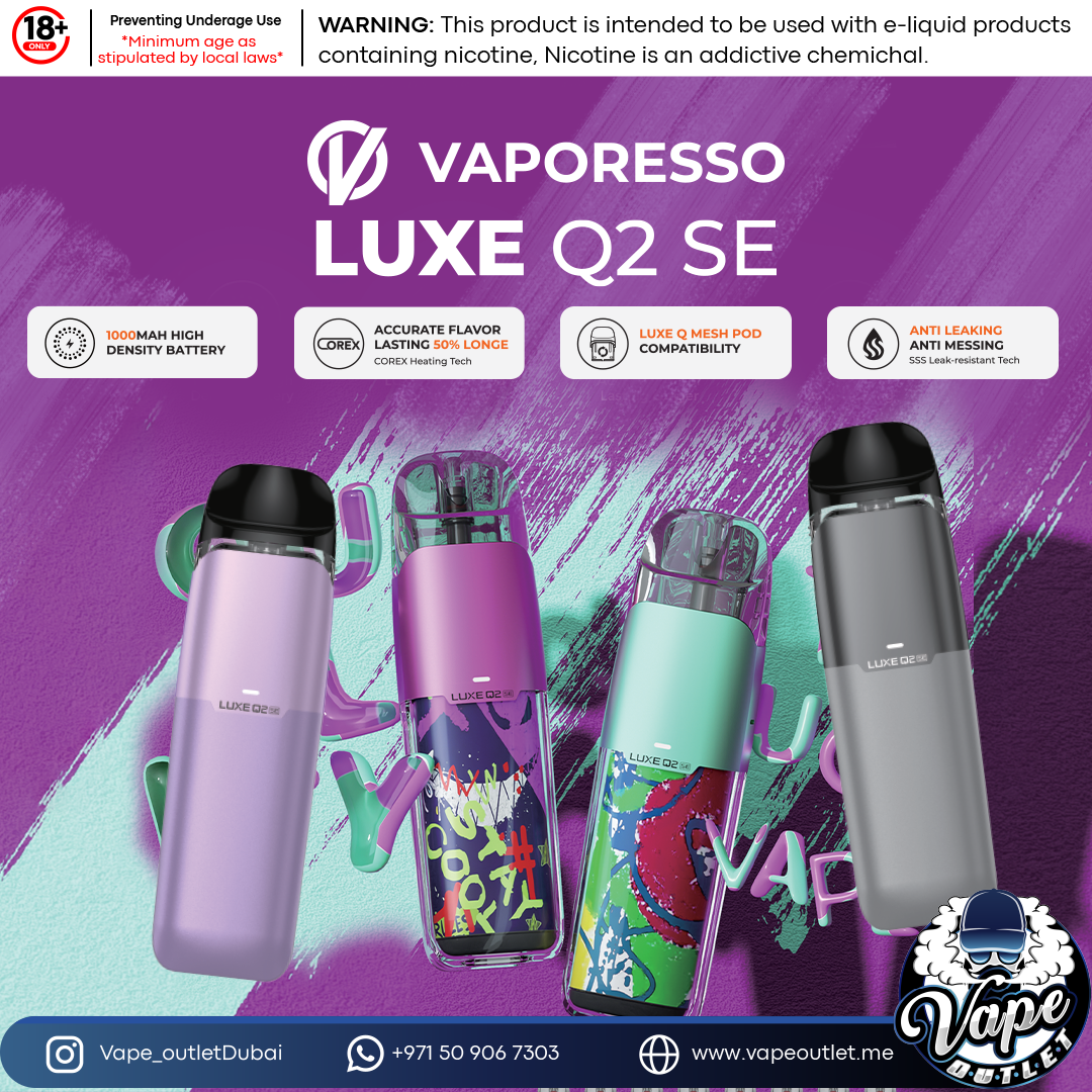 Vaporesso Luxe Q2 SE Pod Kit  Vape outlet uae