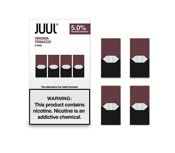 JUUL Virginia Tobacco Pods-USA STOCK