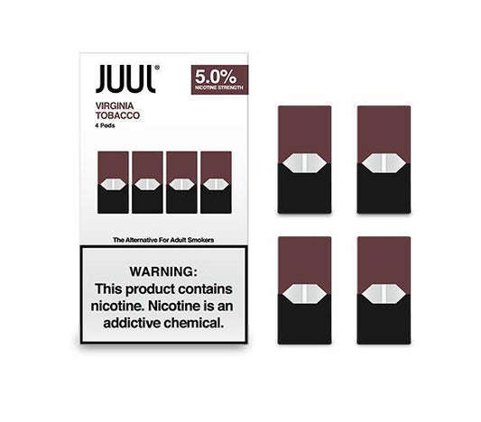 JUUL Virginia Tobacco Pods-USA STOCK