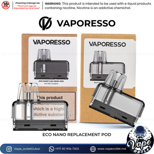 Vaporesso Eco Nano Replacement Pod (2pcs/pack)
