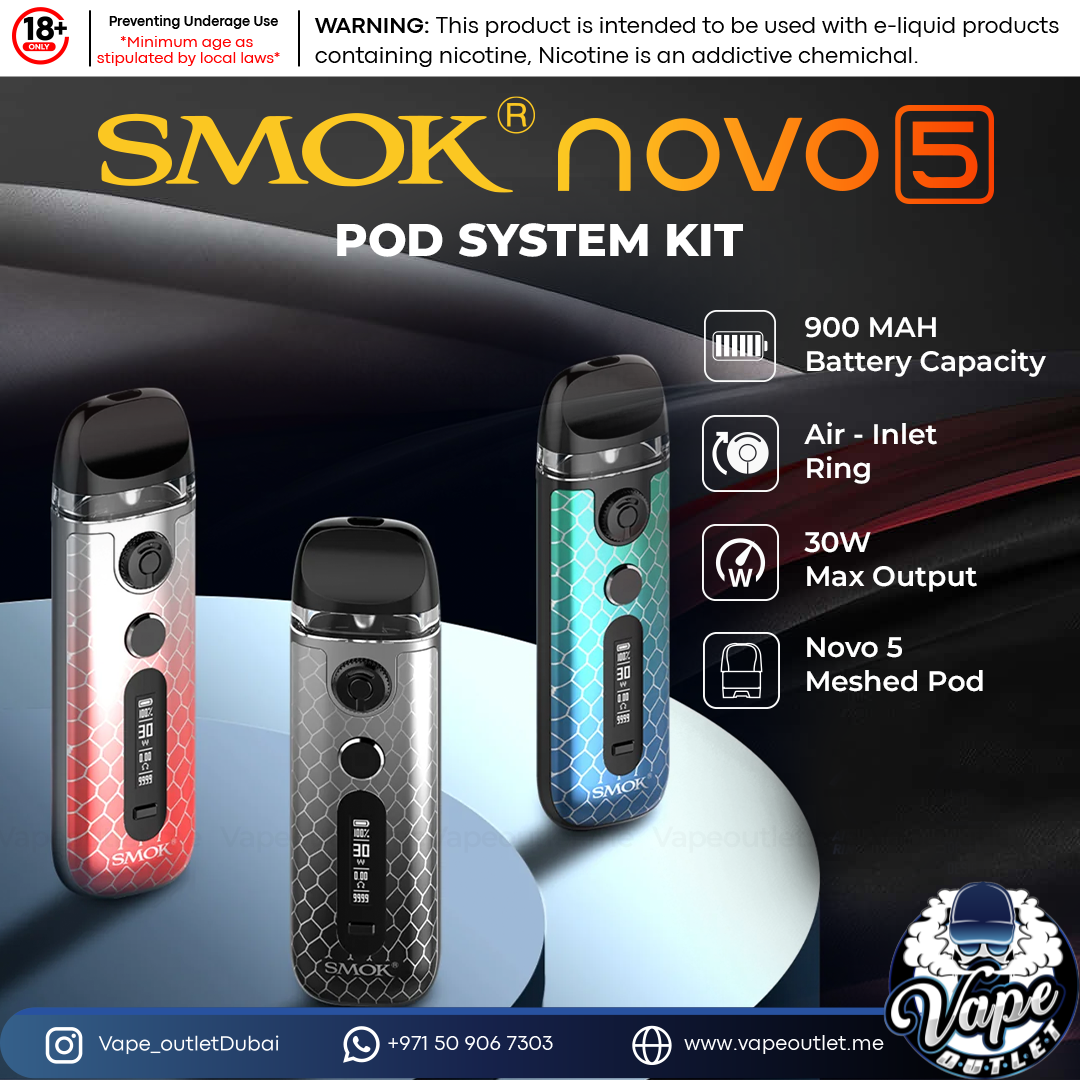 Smok Novo 5 30w Pod System SMOK NOVO 5 KIT Smok Novo 5 30w Pod System SMOK NOVO 5 KIT