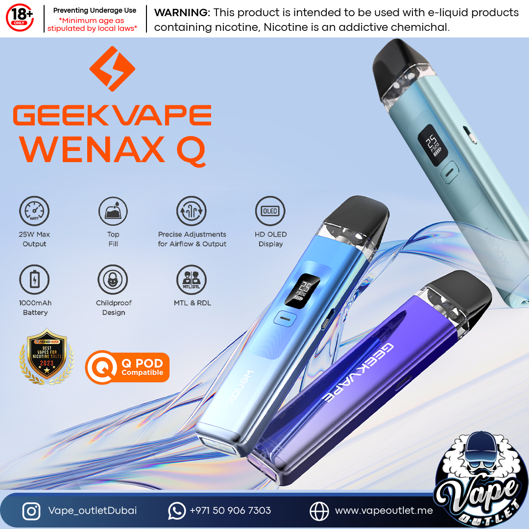 Geek Vape Wenax Q Pod Kit  Vape outlet uae