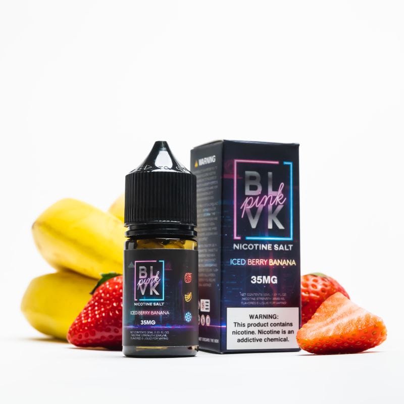 BLVK Juice Pink Iced Berry Banana
