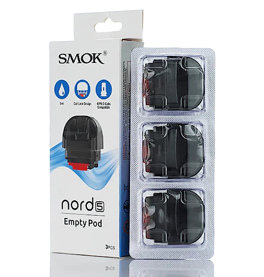 Smok Nord 5 Emtpy Pod (3pcs/pack)
