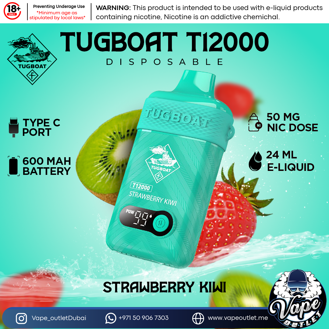 Tugboat-T12000 Disposable 12000-Puffs