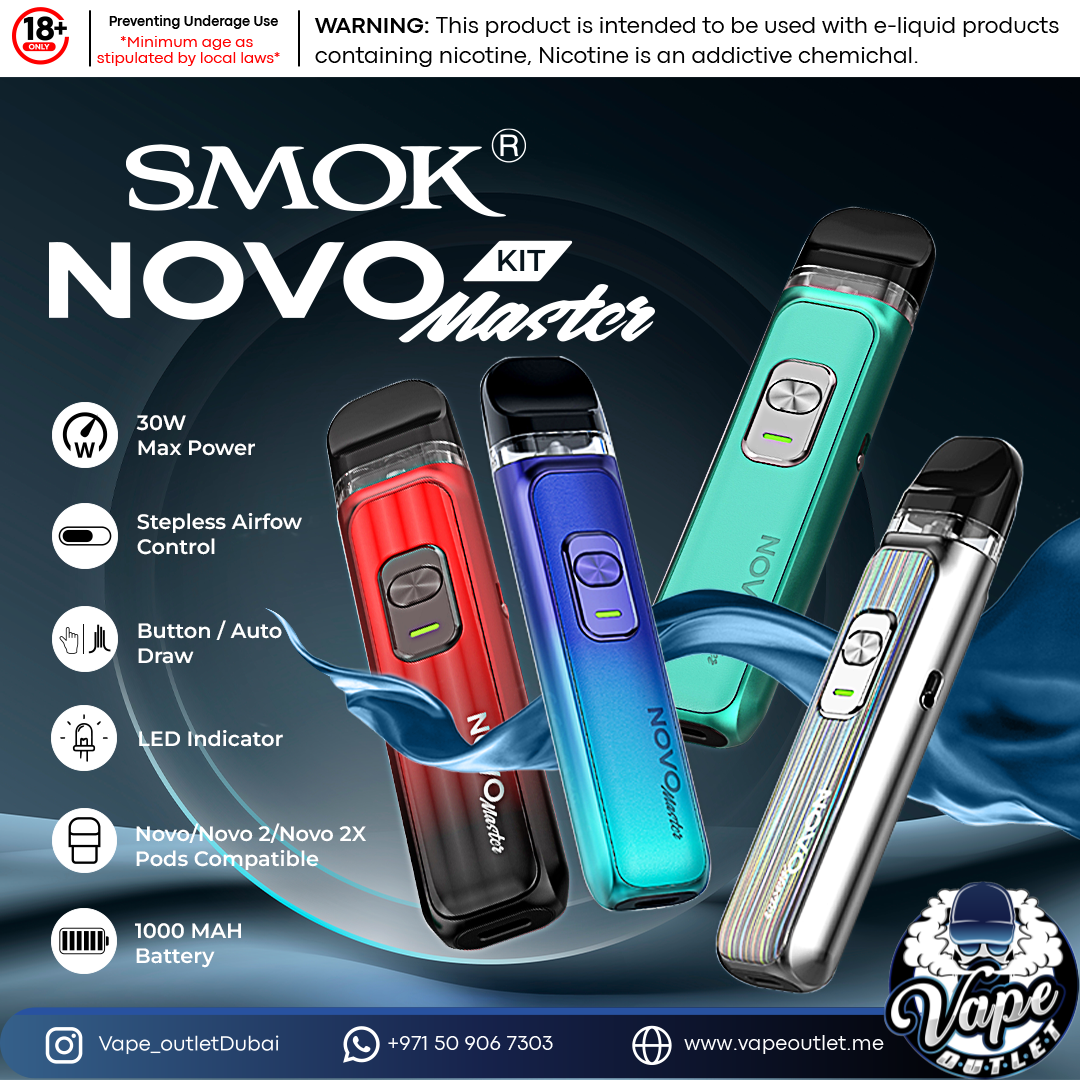 SMOK Novo Master Pod Kit Vape outlet uae SMOK Novo Master Pod Kit Vape outlet uae