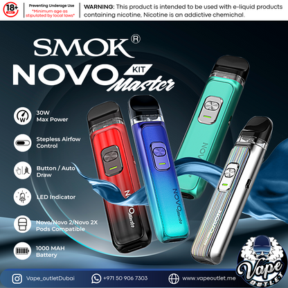 SMOK Novo Master Pod Kit Vape outlet uae SMOK Novo Master Pod Kit Vape outlet uae