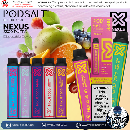 Pod Salt Nexus Disposable 3500-Puffs