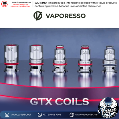 Vaporesso GTX Mesh Coil (5pcs/pack)