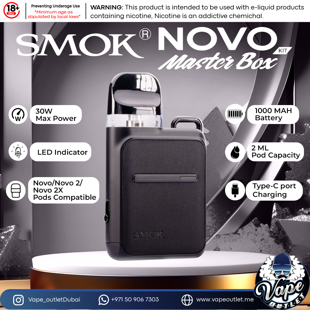 SMOK NOVO Master Box Pod System Vape outlet uae SMOK NOVO Master Box Pod System Vape outlet uae
