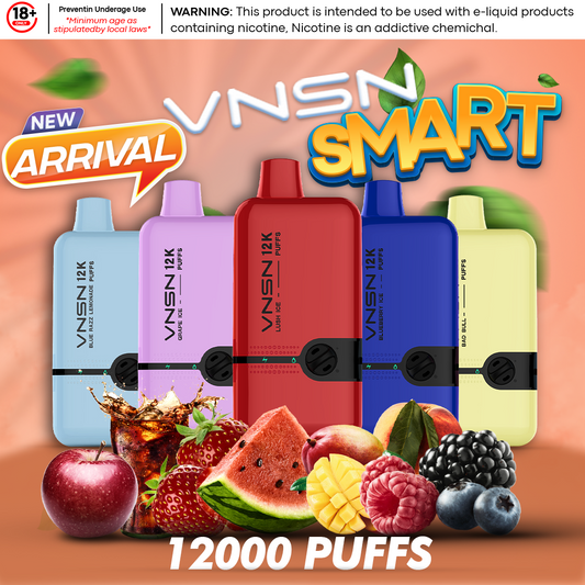 VNSN Smart Disposable 12000 Puffs