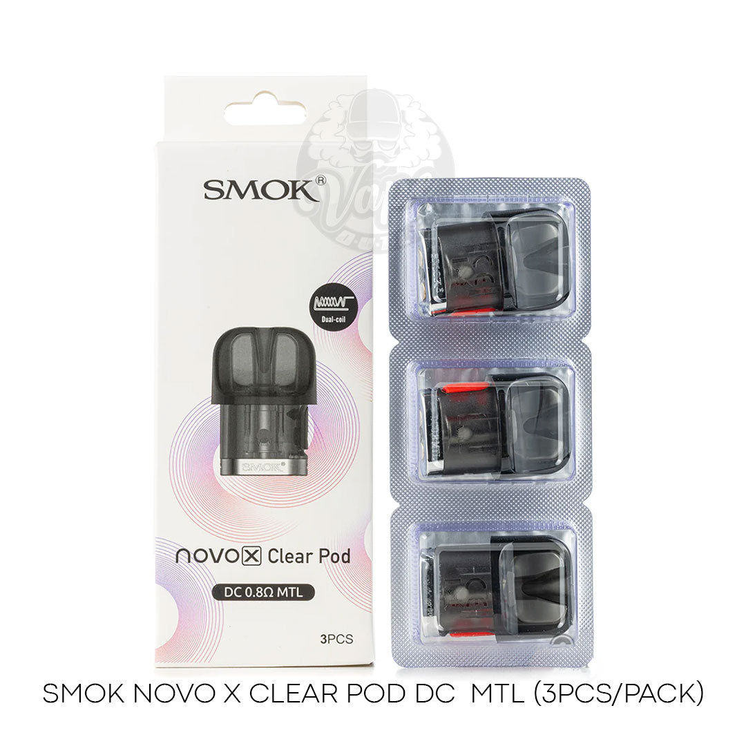 Smok Novo X Clear Pod DC  MTL (3pcs/pack)