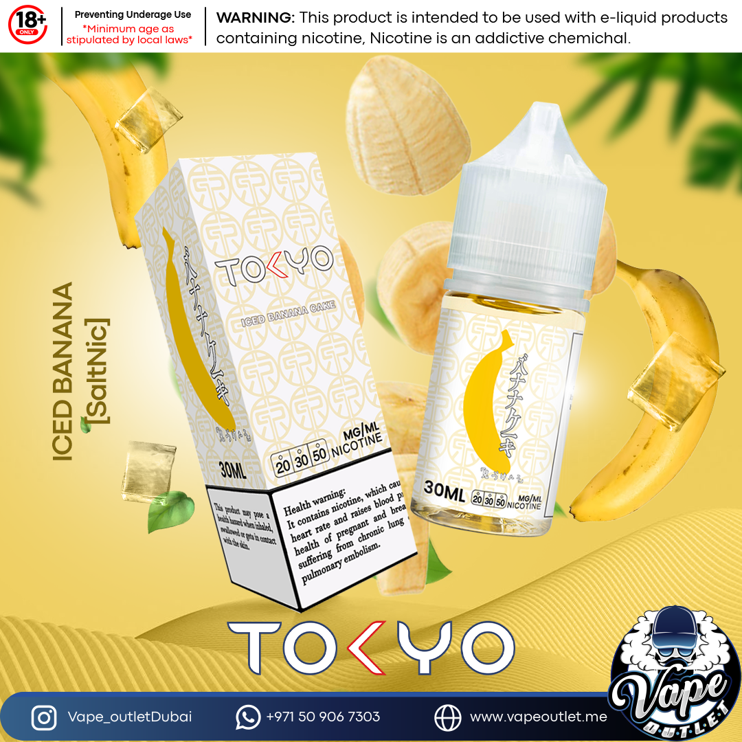 Tokyo Juice Iced Banana [SaltNic]