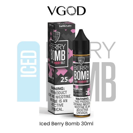 Vgod Juice Iced Berry Bomb [SaltNic]