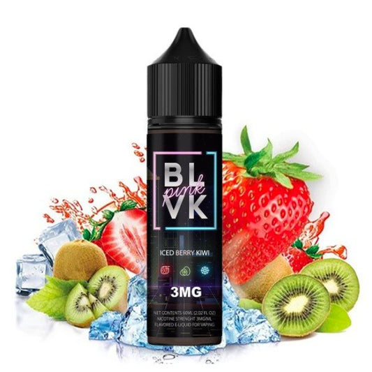 BLVK Juice Pink Strawberry Kiwi Ice 3mg60ml 