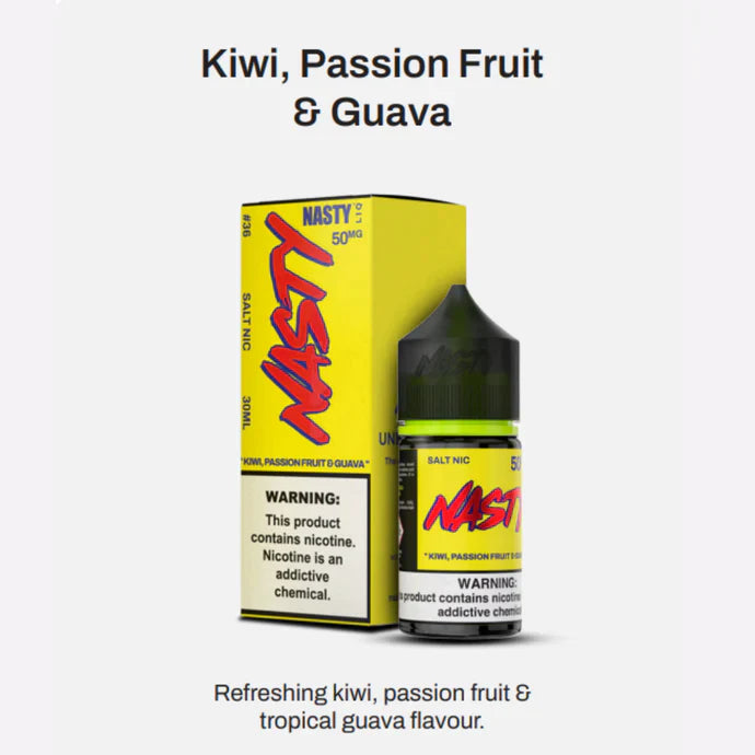 Nasty Juice Kiwi Passion Fruit & Guava [SaltNic]
