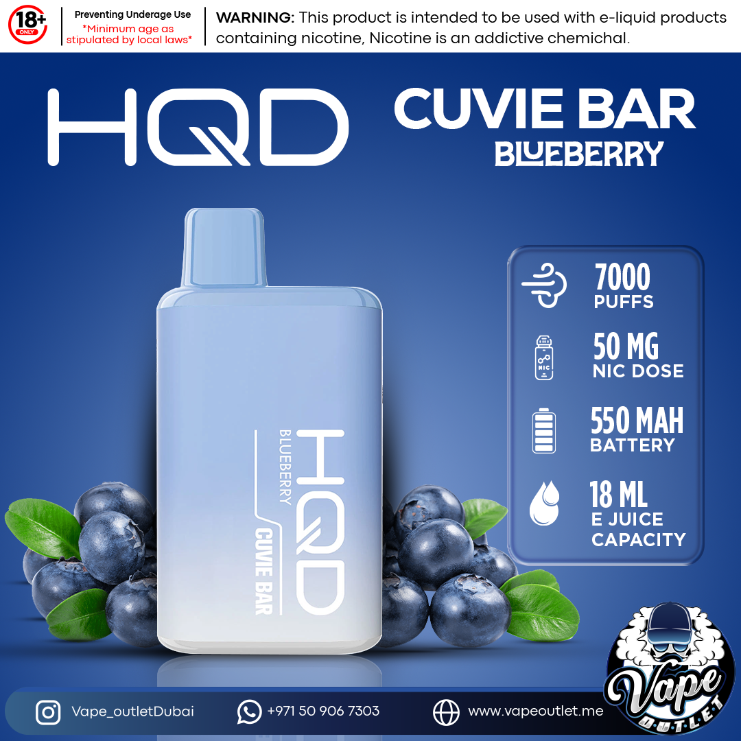HQD Cuvie Bar Disposable 7000-Puffs Vape outlet uae HQD Cuvie Bar Disposable 7000-Puffs Vape outlet uae